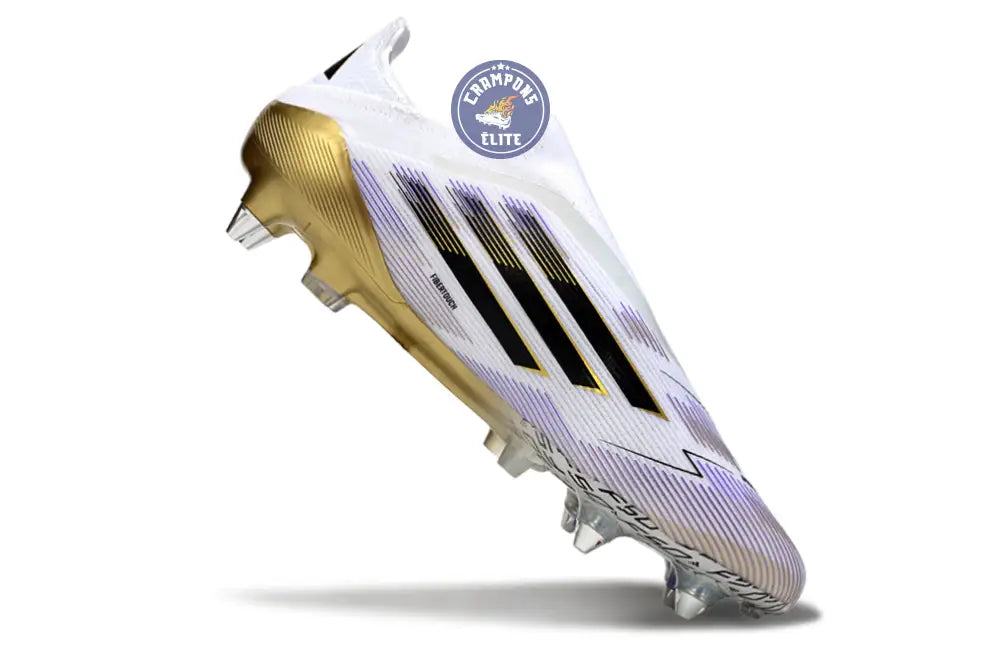 Image of F50 Elite Laceless SG Road to Glory - Blanc/Noir/Doré