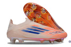 F50 Elite Laceless SG - Beige/Orange/Bleu