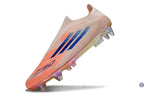 F50 Elite Laceless SG - Beige/Orange/Bleu