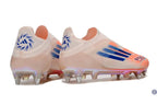 F50 Elite Laceless SG - Beige/Orange/Bleu