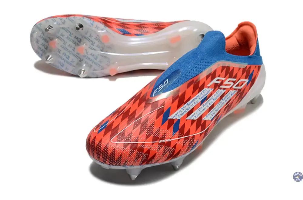 Image of F50 Elite Laceless SG Thomas Müller Raumdeuter - Rouge/Blanc/Bleu ÉDITION LIMITÉE