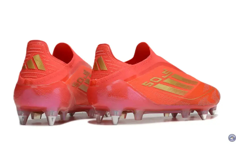 F50 Elite Laceless SG Two Horizons - Rouge/Doré/Rouge ÉDITION LIMITÉE