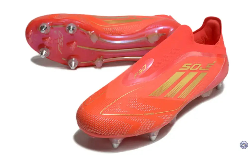 Image of F50 Elite Laceless SG Two Horizons - Rouge/Doré/Rouge ÉDITION LIMITÉE