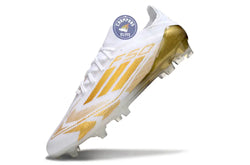 Image of F50 Elite Lacets FG - Blanc/Doré