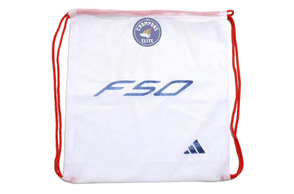 F50 Elite Lacets FG - Blanc/Orange/Bleu