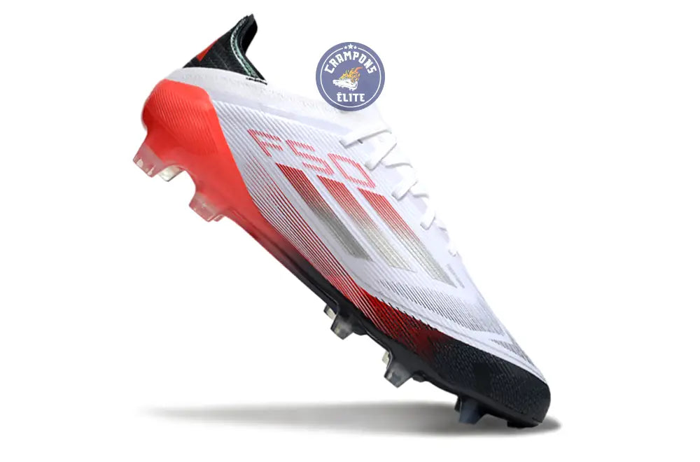 Image of F50 Elite Lacets FG - Blanc/Rouge/Noir