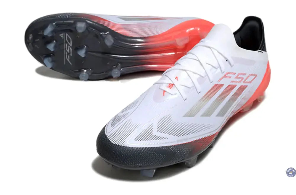 Image of F50 Elite Lacets FG - Blanc/Rouge/Noir