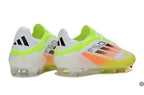 F50 Elite Lacets FG - Blanc/Vert/Jaune/Orange