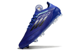 Image of F50 Elite Lacets FG - Bleu/Noir/Argenté