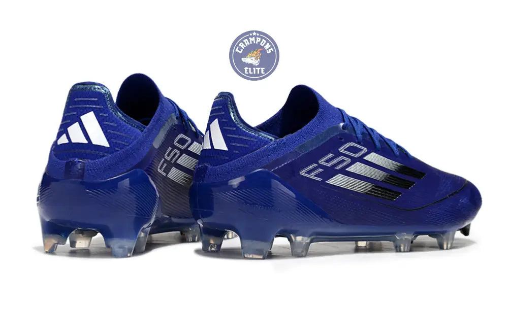F50 Elite Lacets FG - Bleu/Noir/Argenté
