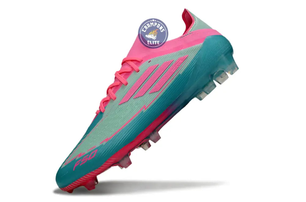 Image of F50 Elite Lacets FG - Bleu Turquoise/Bleu/Rose
