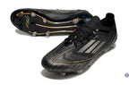 F50 Elite Lacets FG Dark Spark - Noir/Argenté/Doré