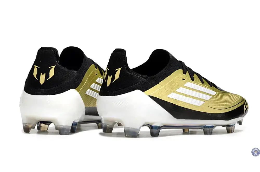 Image of F50 Elite Lacets FG - Doré/Blanc/Noir