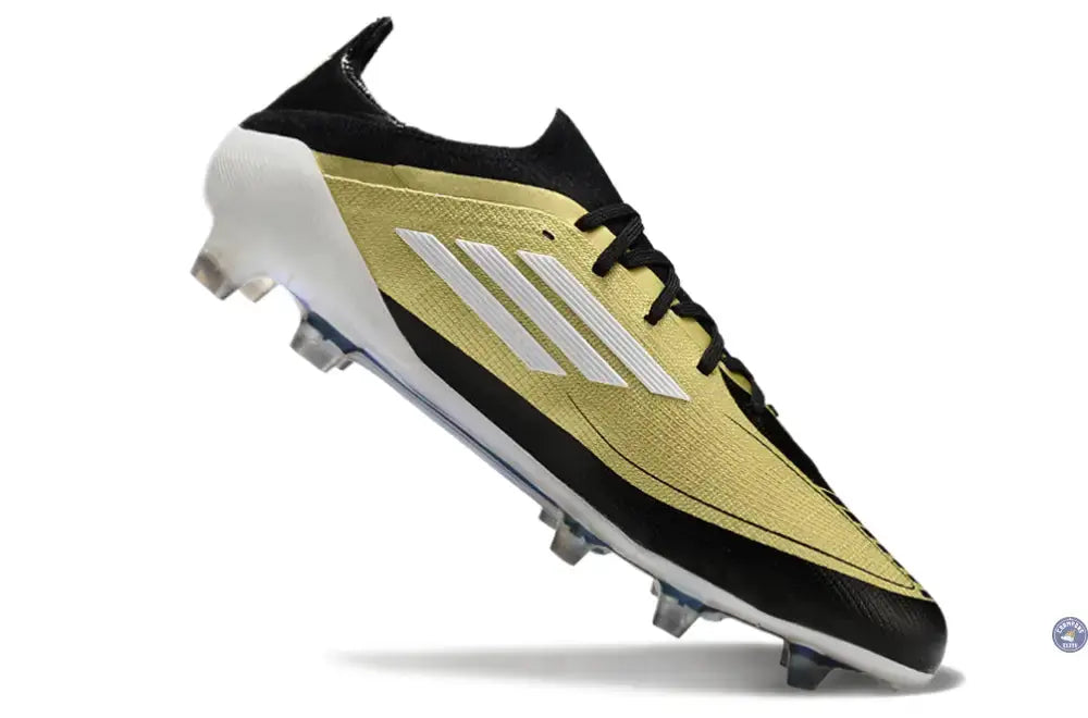 Image of F50 Elite Lacets FG - Doré/Blanc/Noir