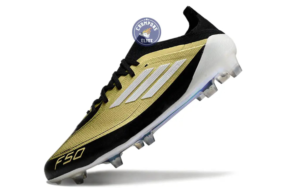 Image of F50 Elite Lacets FG - Doré/Blanc/Noir