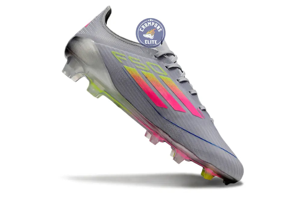 Image of F50 Elite Lacets FG - Gris/Multicolor
