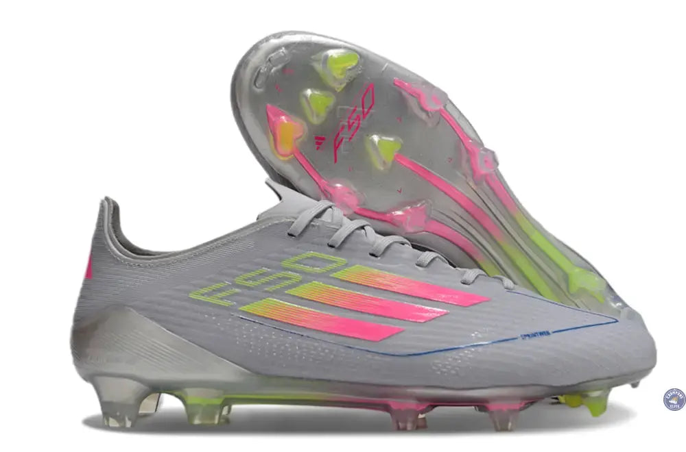 Image of F50 Elite Lacets FG - Gris/Multicolor