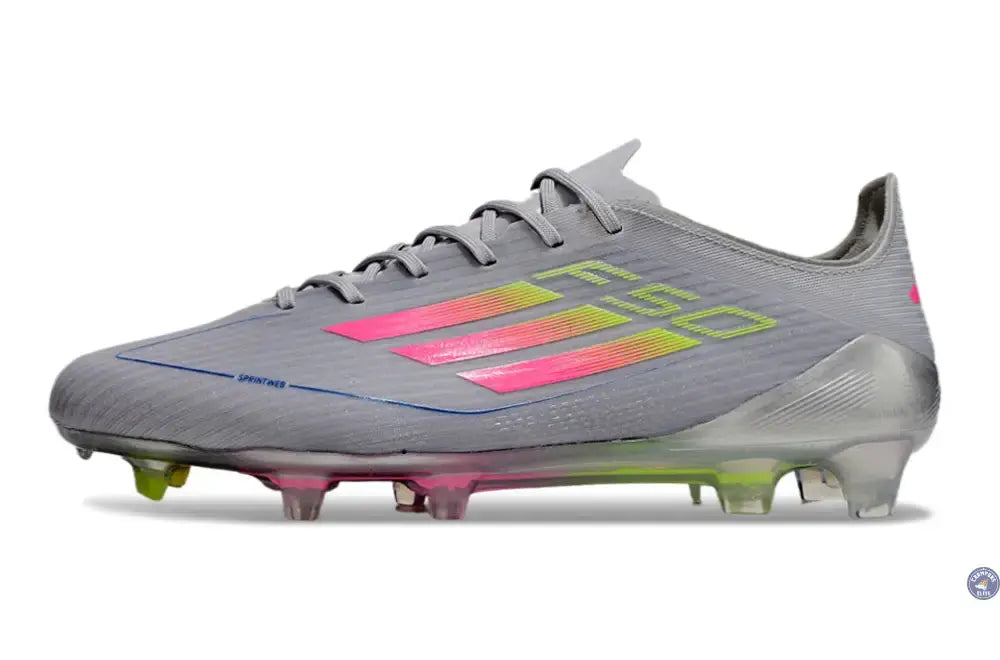 F50 Elite Lacets FG - Gris/Multicolor