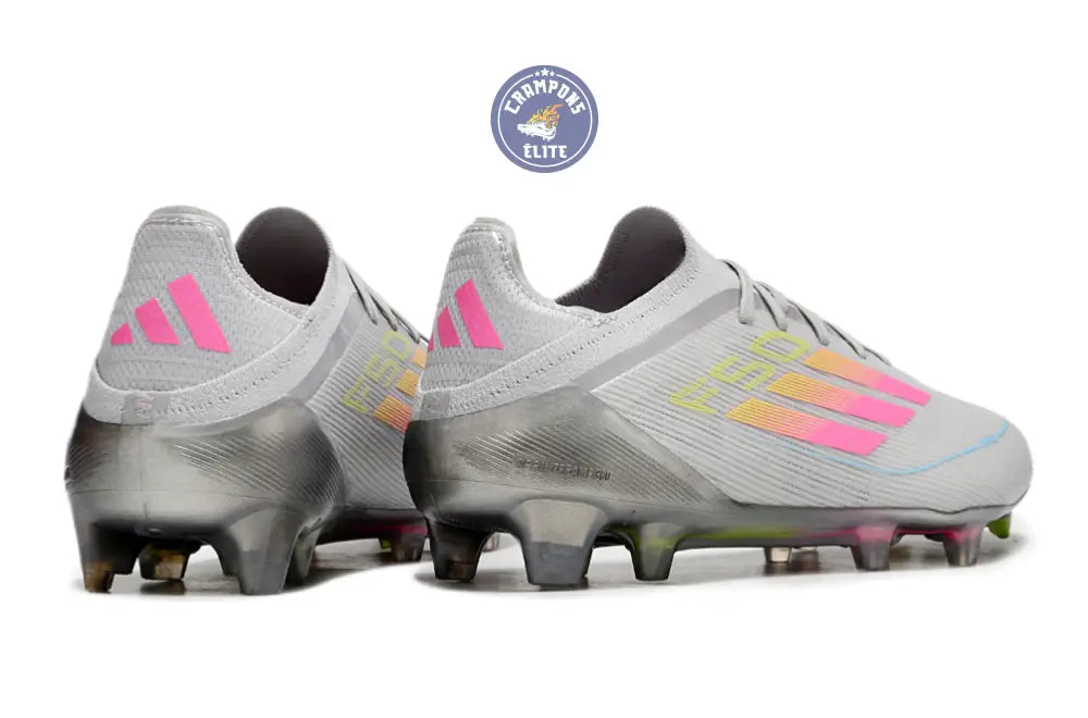 F50 Elite Lacets FG - Gris/Noir/Multicolor