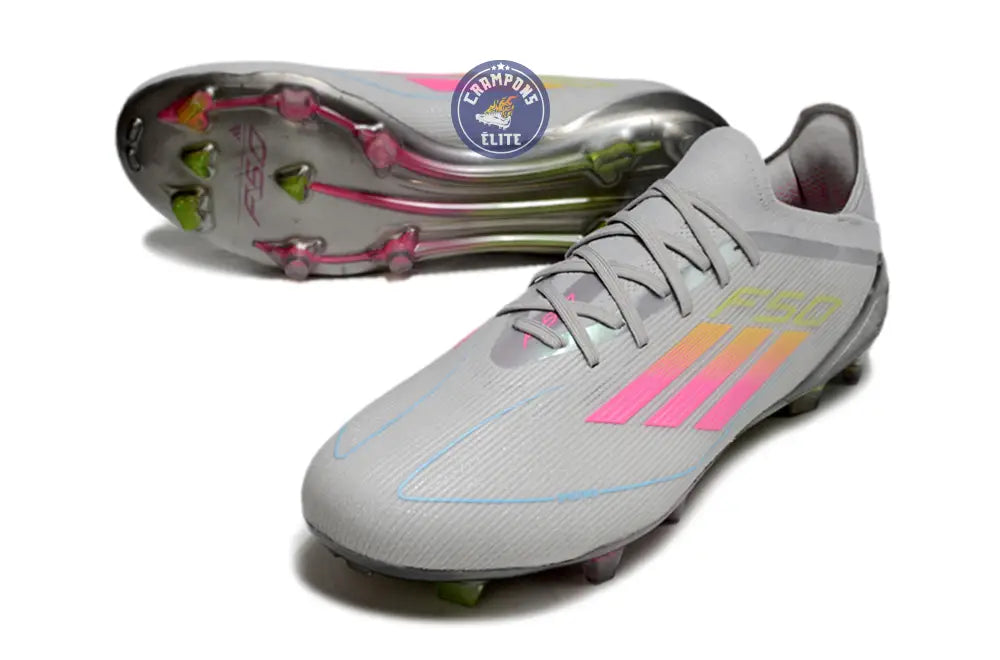 Image of F50 Elite Lacets FG - Gris/Noir/Multicolor