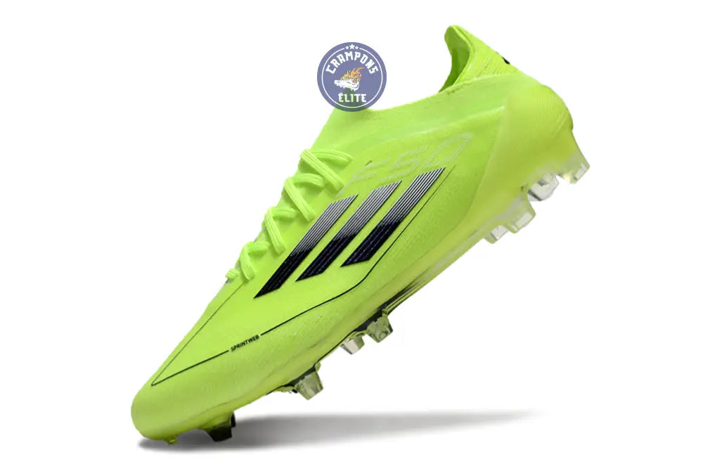Image of F50 Elite Lacets FG - Jaune Fluo/Noir