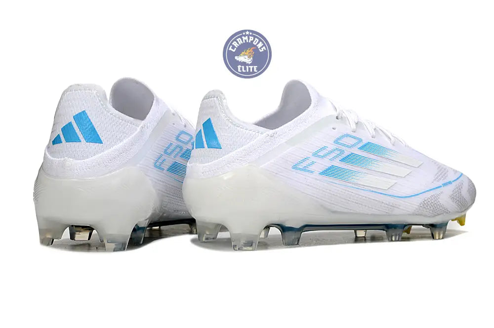 Image of F50 Elite Lacets FG Polar Victory - Blanc/Argenté/Bleu
