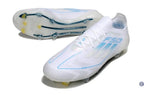 F50 Elite Lacets FG Polar Victory - Blanc/Argenté/Bleu