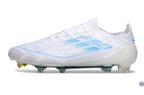 F50 Elite Lacets FG Polar Victory - Blanc/Argenté/Bleu