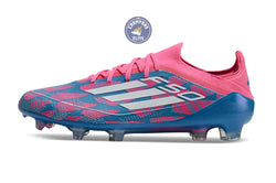 Image of F50 Elite Lacets FG Reemergence - Bleu/Blanc/Rose