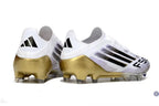 F50 Elite Lacets FG Road to Glory - Blanc/Noir/Doré