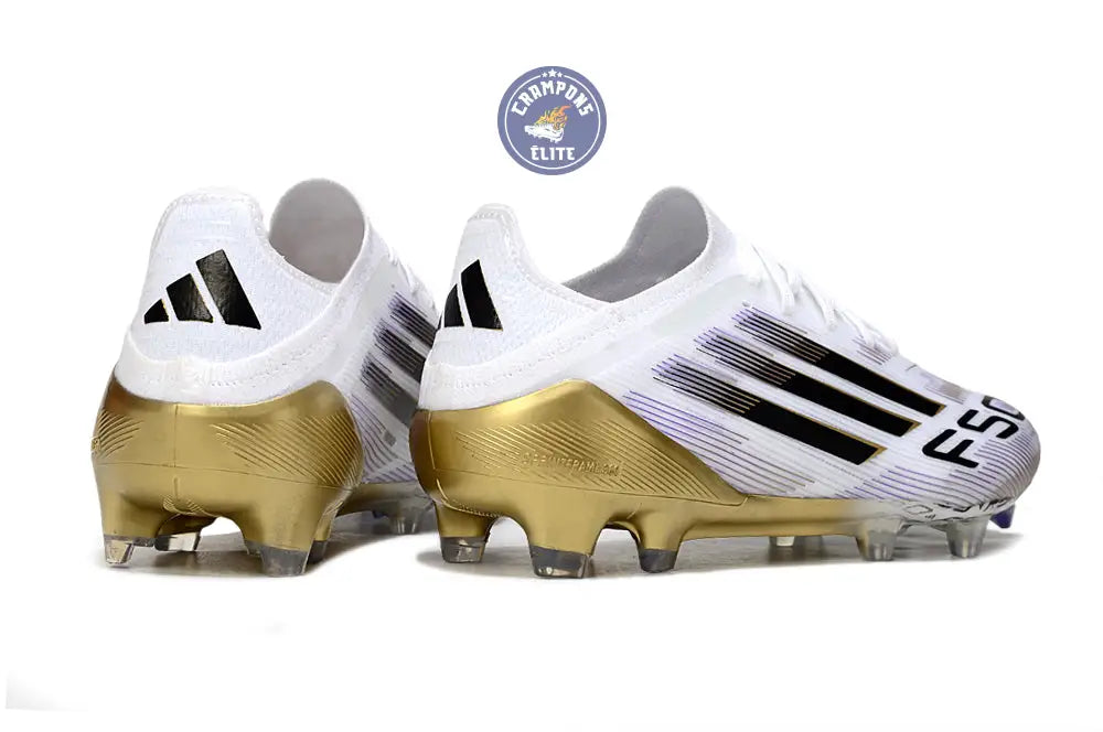 Image of F50 Elite Lacets FG Road to Glory - Blanc/Noir/Doré