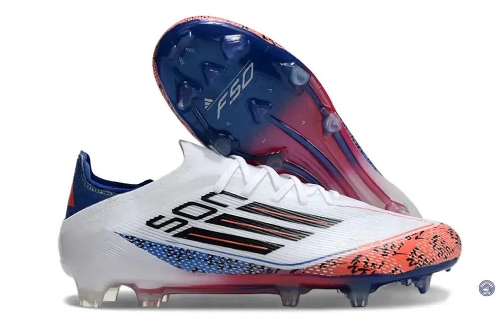 F50 Elite Lacets FG Son Heung-Min TAEGEUK7 - Blanc/Noir/Rouge ÉDITION LIMITÉE