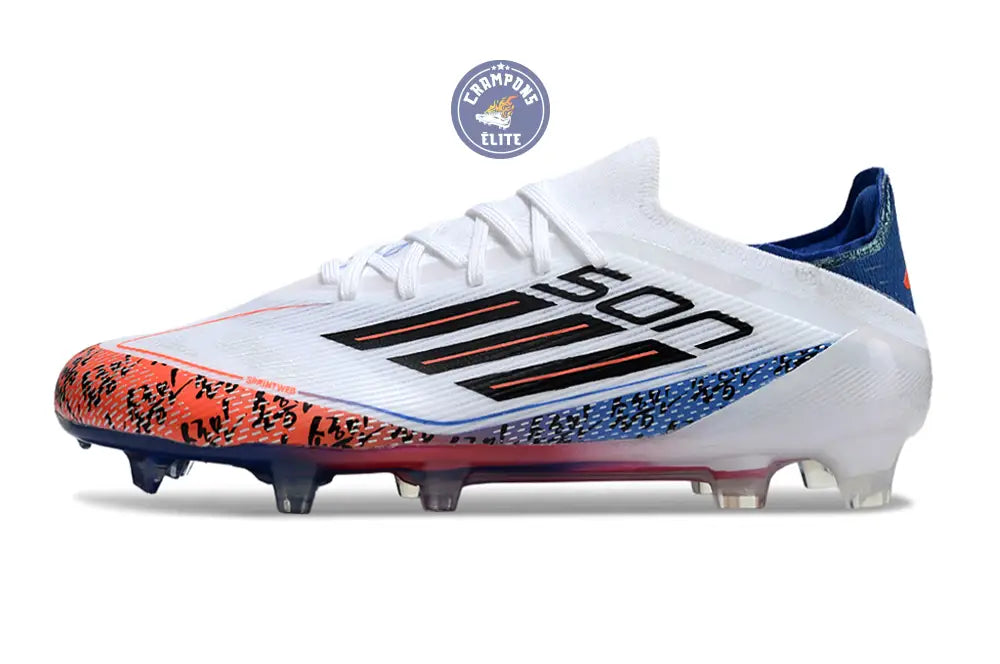 Image of F50 Elite Lacets FG Son Heung-Min TAEGEUK7 - Blanc/Noir/Rouge ÉDITION LIMITÉE
