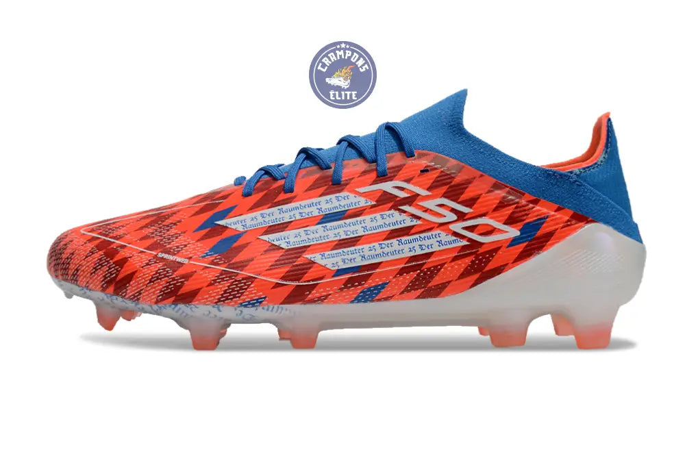 Image of F50 Elite Lacets FG Thomas Müller Raumdeuter - Rouge/Blanc/Bleu ÉDITION LIMITÉE