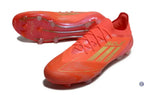 F50 Elite Lacets FG Two Horizons - Rouge/Doré/Rouge ÉDITION LIMITÉE