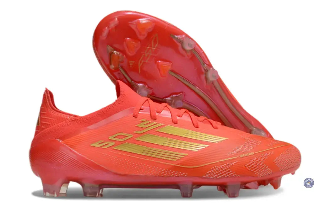 Image of F50 Elite Lacets FG Two Horizons - Rouge/Doré/Rouge ÉDITION LIMITÉE