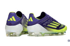 F50 Elite Lacets FG - Violet/Jaune Fluo/Blanc