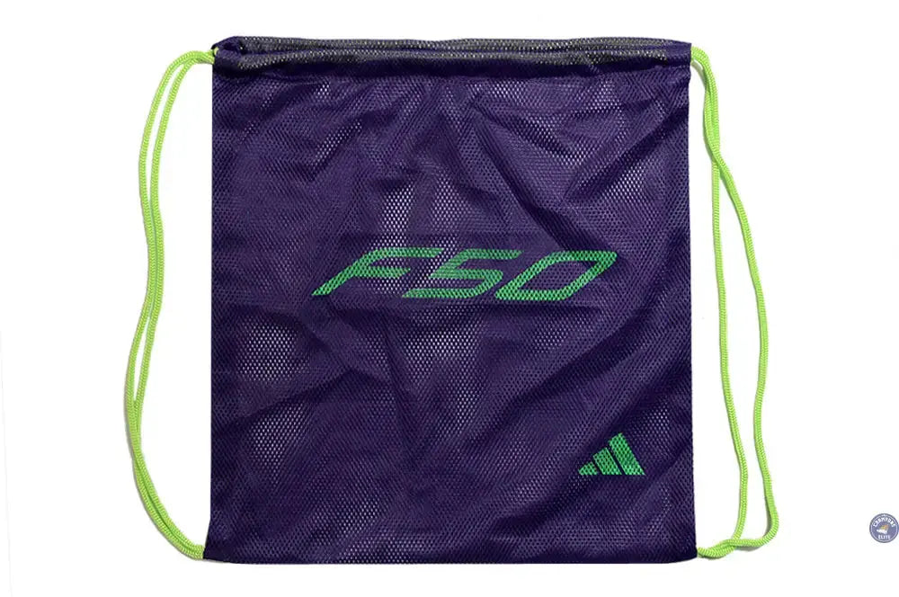 F50 Elite Lacets FG - Violet/Jaune Fluo/Gris