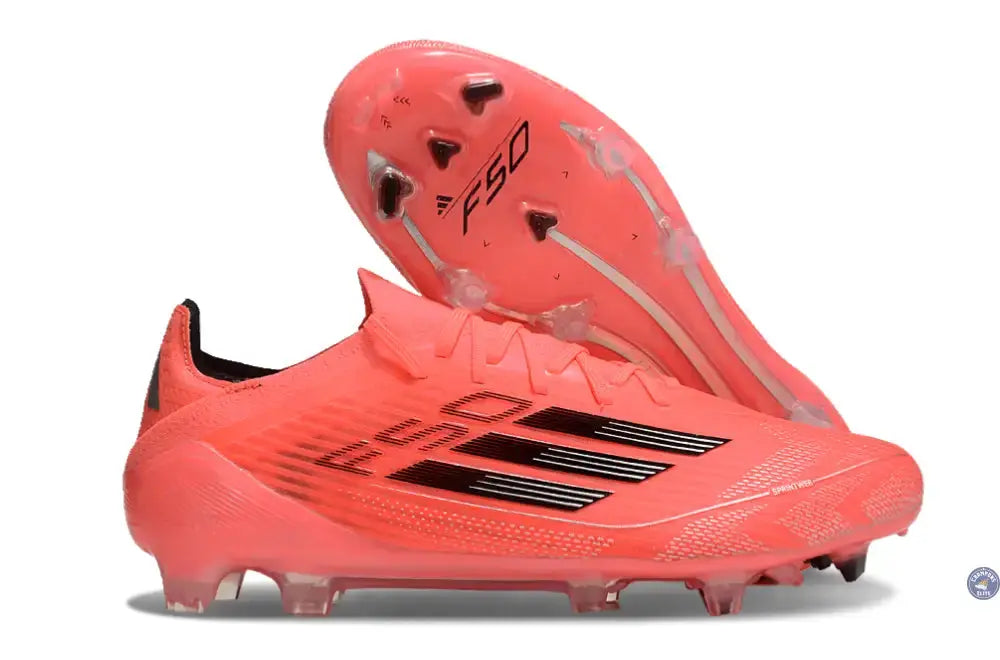 Image of F50 Elite Lacets FG Vivid Horizon - Turbo/Aurora Black/Argenté