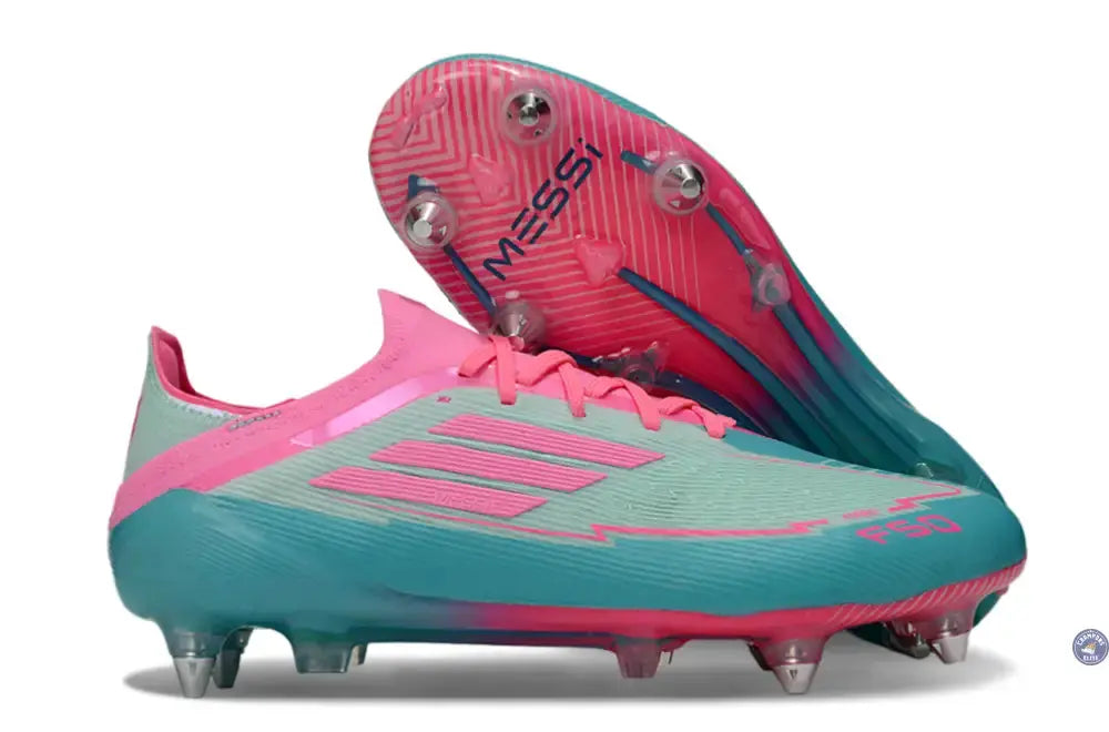 Image of F50 Elite Lacets SG - Bleu Turquoise/Bleu/Rose