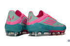 F50 Elite Lacets SG - Bleu Turquoise/Bleu/Rose