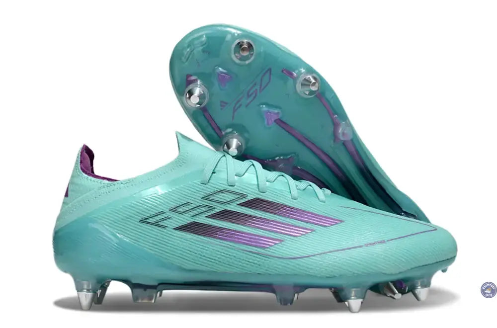 Image of F50 Elite Lacets SG - Bleu Turquoise/Violet