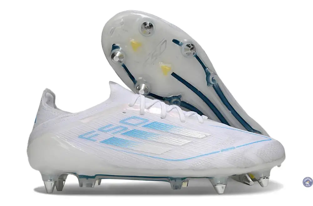 Image of F50 Elite Lacets SG Polar Victory - Blanc/Argenté/Bleu