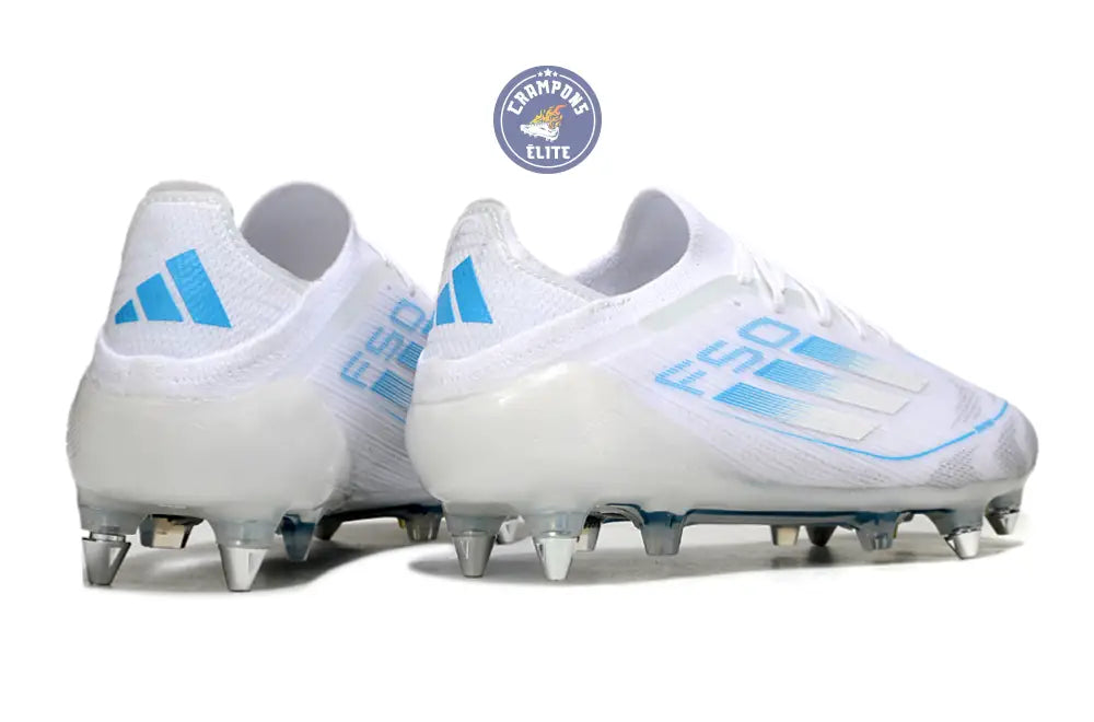 Image of F50 Elite Lacets SG Polar Victory - Blanc/Argenté/Bleu