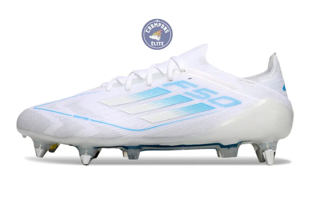 Image of F50 Elite Lacets SG Polar Victory - Blanc/Argenté/Bleu