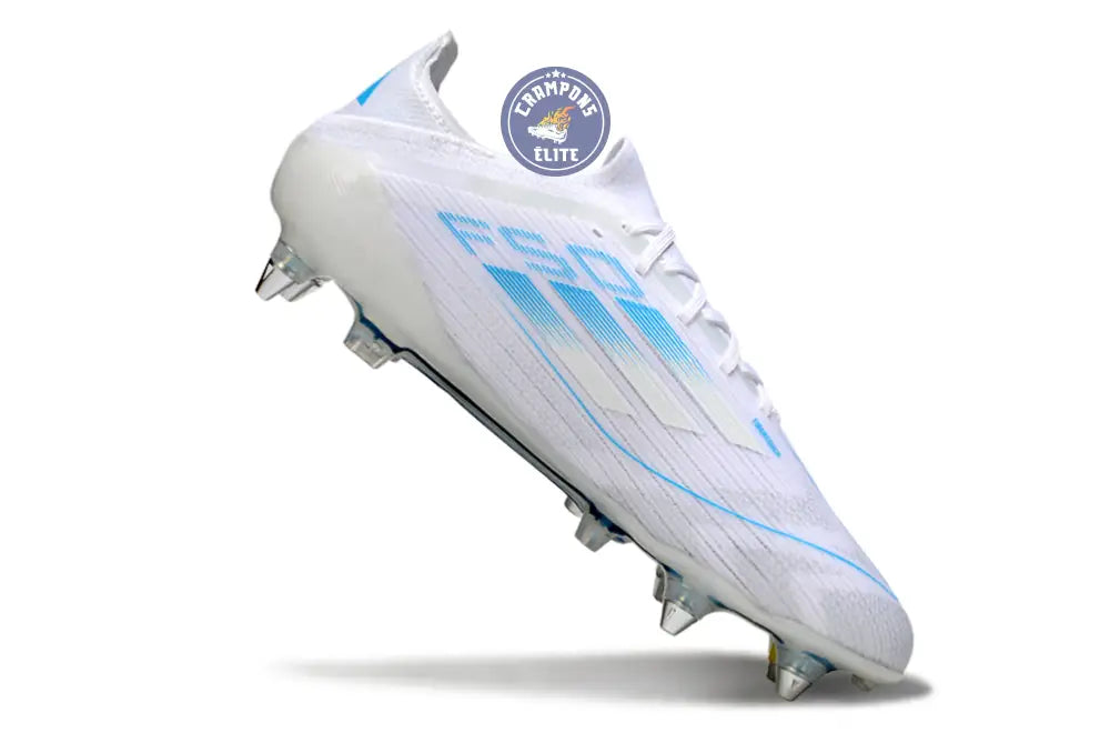 Image of F50 Elite Lacets SG Polar Victory - Blanc/Argenté/Bleu