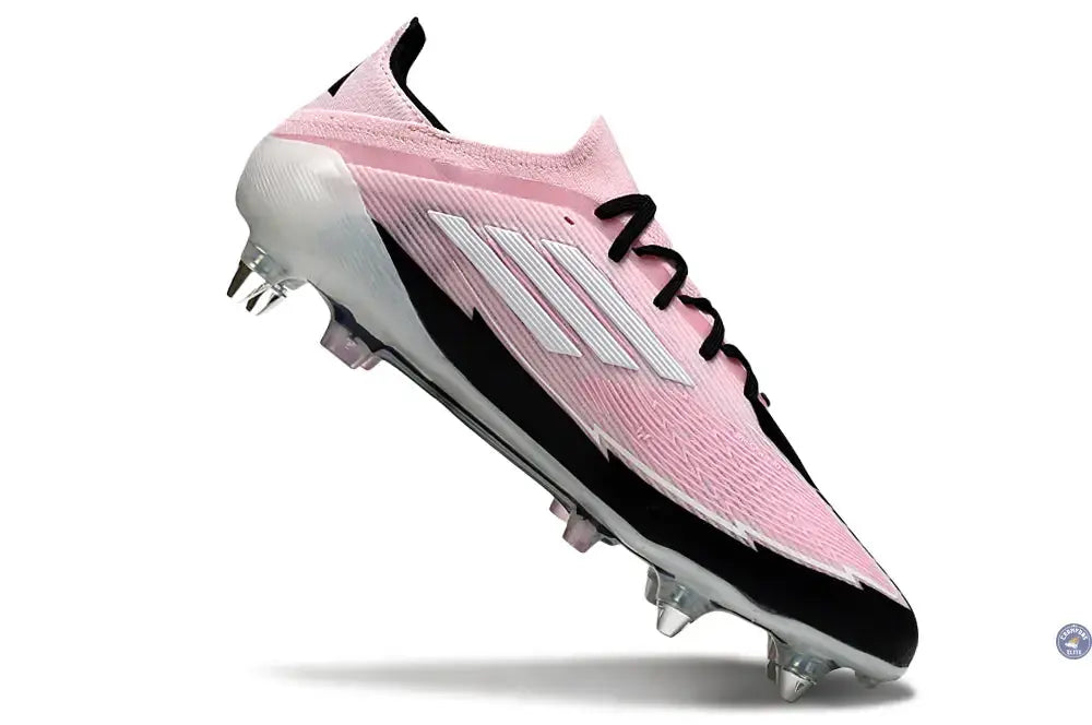 F50 Elite Lacets SG - Rose/Blanc/Noir