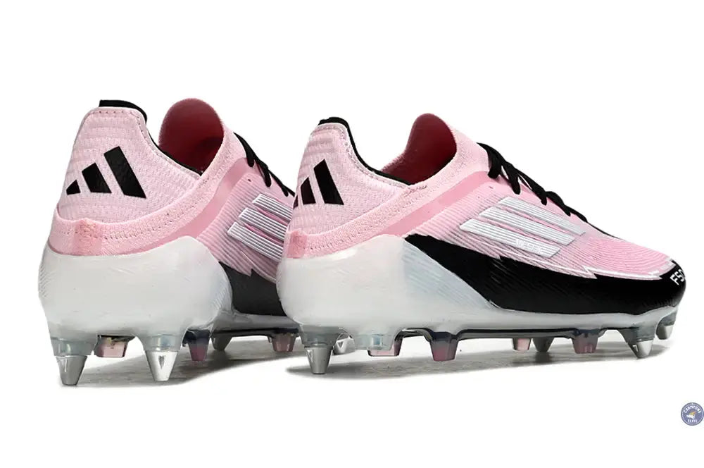 F50 Elite Lacets SG - Rose/Blanc/Noir