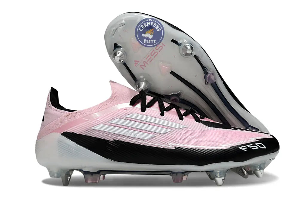 Image of F50 Elite Lacets SG - Rose/Blanc/Noir