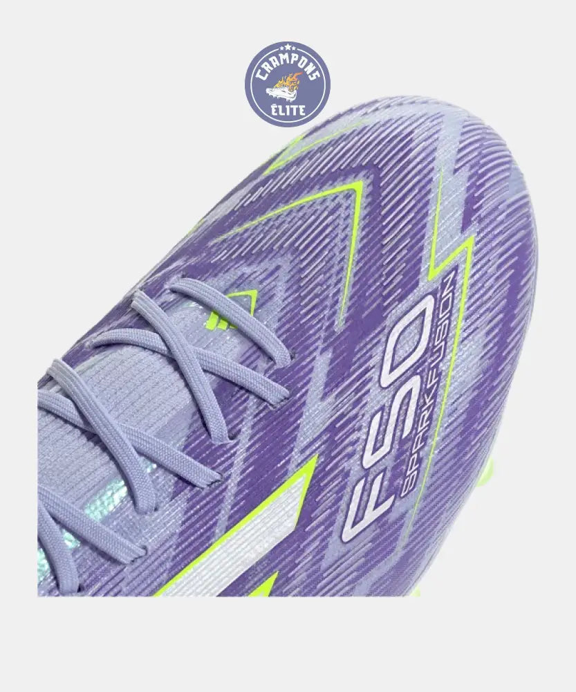 Image of F50 Elite Montante FG Sparkfusion - Violet Tone/Vert/Violet